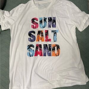 NWOT White Graphic T-Shirt